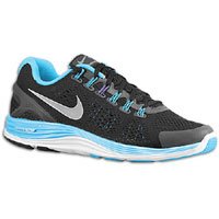 Nike Lunarglide+ 4 Premium Running Shoes 531985-004 Black Purple Aqua (10)
