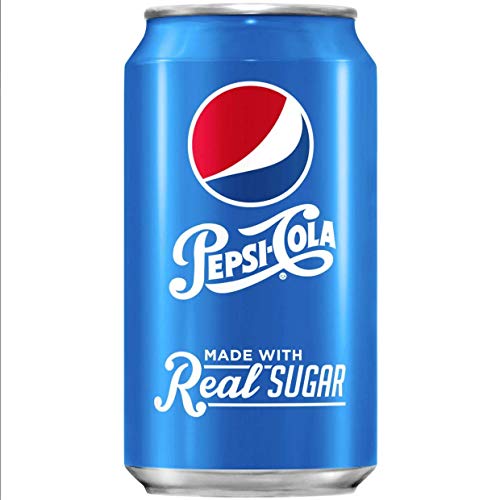 Pepsi Soda with Real Sugar, 12 Fl Oz Can (Pack of 15, Total of 180 Oz) thumbnail