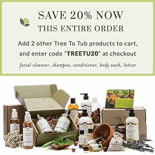 Tree to Tub, Soapberry Gentle Foaming Face Wash Cleanser, Moisturizing, PH Balanced for Dry Sensitive Skin, Unscented, 4 Fl Oz (120 Ml) thumbnail