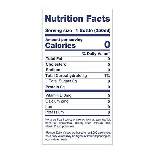 Bubbly Rosewater Sparkling Water - 8.5 Fl Oz, Pack of 6 Glass Bottles, Sugar-Free, Unsweetened, Zero Calorie, 100% Natural thumbnail