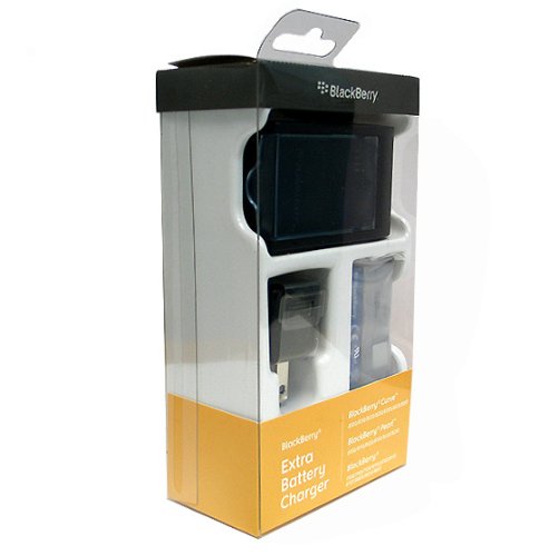 BlackBerry Spare Extra Battery Charger Charging System for BlackBerry Curve 8300, 8310, 8320, 8330, 8350i, 8520, 8530
