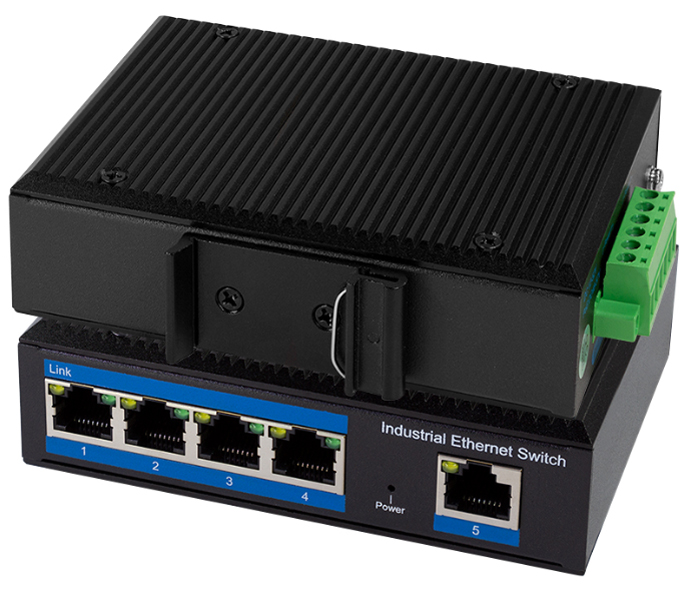 LogiLink NS200 Network Switch Industrial Ethernet 5 Ports 10 / 100
