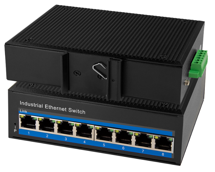 LogiLink Industrial Fast Ethernet Switch. 8-Port 10/100 Mbps