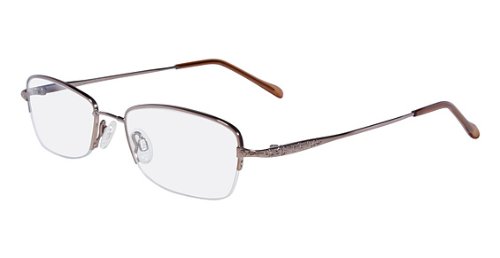 Flexon Flexon 486 Eyeglasses 255 Camel Blush Demo 53 19 135