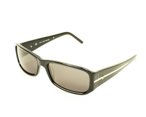 Police Sunglasses S 1599 C 0700 Acetate Black Grey thumbnail