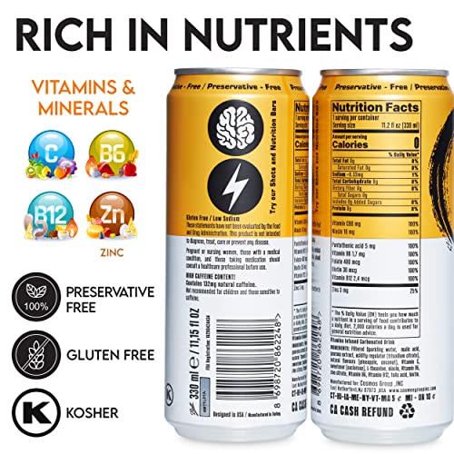 NEOZEN Sugar Free Energy Drink  132 Mg Natural Caffeine  11.2 Fl Oz (12 Pack) thumbnail