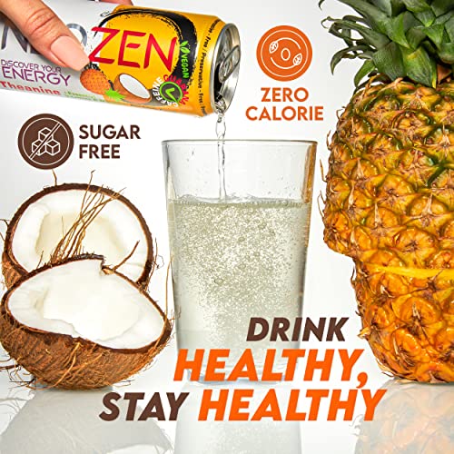NEOZEN Sugar Free Energy Drink  132 Mg Natural Caffeine  11.2 Fl Oz (12 Pack) thumbnail