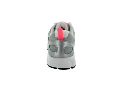 Nike Kids Dart 10 (GS/PS) Metallic Silver/Black/White/Dgtl Pnk Running Shoes 6 Kids US thumbnail
