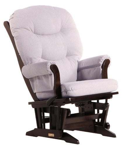 Dutailier Multi-position Light Grey Reclining Sleigh Glider