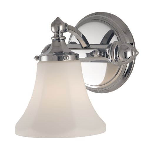 Checkolite 7681-15 Price Pfister Catalina Collection 60-Watt 1-Light Vanity, Chrome