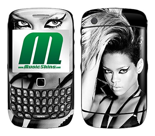 MusicSkins  MS-RIHA20044 Screen Protector BlackBerry Curve (8520/8530) Rihanna - Mohawk