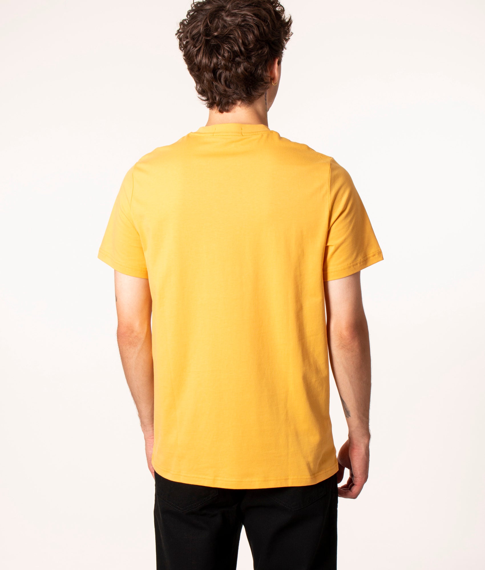 Fred Perry Embroidered T-Shirt Colour: P95 Golden Hour, Size: XS thumbnail