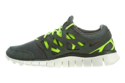 Nike Free Run+ 2 Mens Running Shoes 537732-303 Vintage Green 10 M US