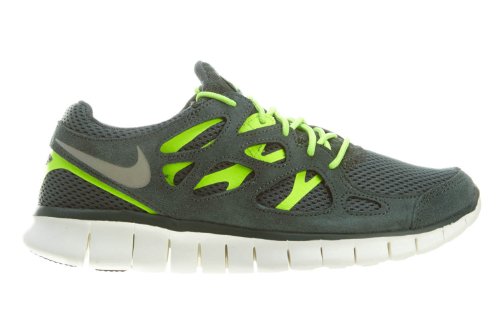 Nike Free Run+ 2 Mens Running Shoes 537732-303 Vintage Green 10 M US thumbnail