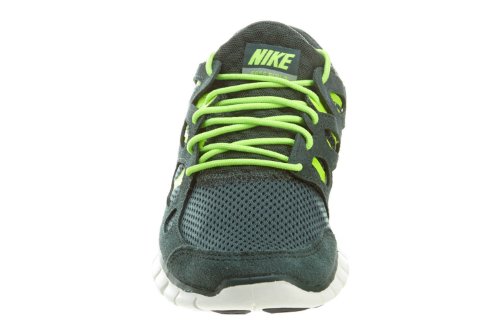 Nike Free Run+ 2 Mens Running Shoes 537732-303 Vintage Green 10 M US thumbnail