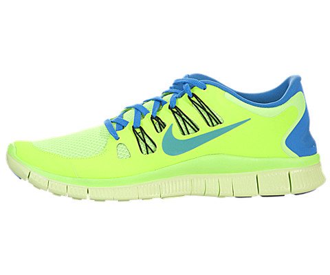 Nike Free 5.0+ - Flash Lime / Blue Hero-Black-Liquid Lime, 10 D US