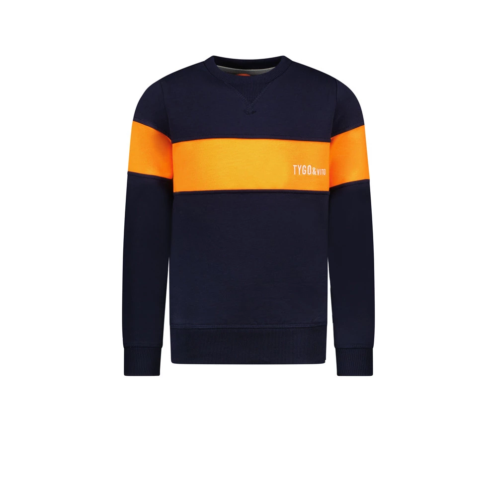 TYGO & Vito Sweater X208-6331 Blauw