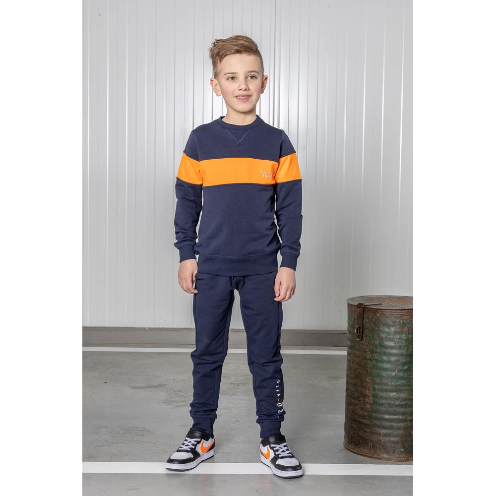 TYGO & Vito Sweater X208-6331 Blauw thumbnail