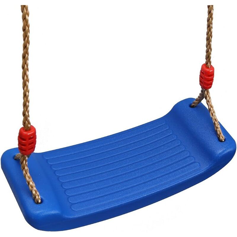 La Balançoire En Plastique à Charge Maximale Pour Enfants Avec Corde Est De 100 Kg (bleu (sans Mousqueton)