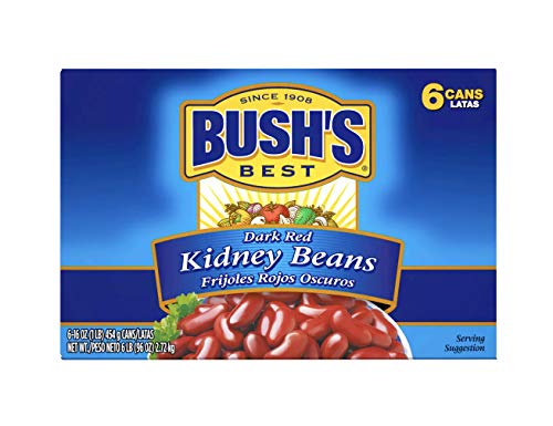 Bush's Best Dark Red Kidney Beans, 16 Oz (Pack of 6) thumbnail