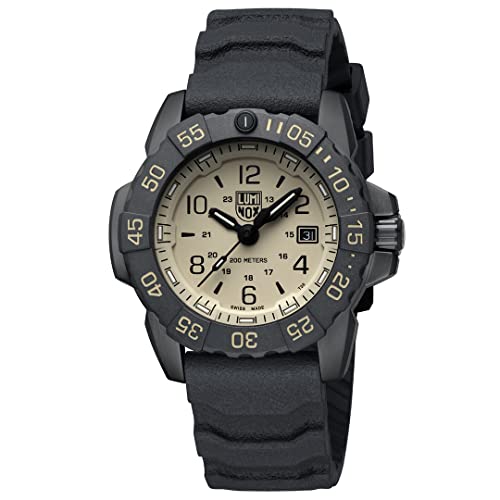 Luminox - Navy SEAL Foundation Swiss Quartz Military Diver's XS.3251.CBNSF.SET 200M Men's Watch with Extra Strap - Beige