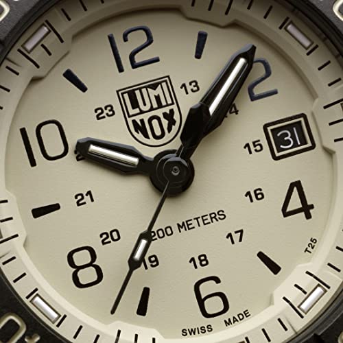 Luminox - Navy SEAL Foundation Swiss Quartz Military Diver's XS.3251.CBNSF.SET 200M Men's Watch with Extra Strap - Beige thumbnail