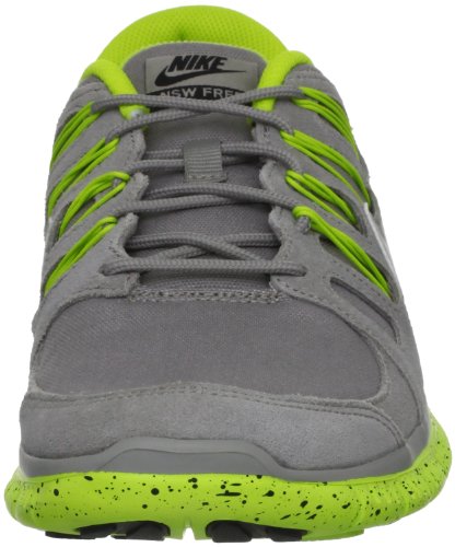 Nike Men's NIKE FREE 5.0 EXT RUNNING SHOES 10 Men US (MEDIUM GREY/STRT GREY/BLK/CYBR) thumbnail