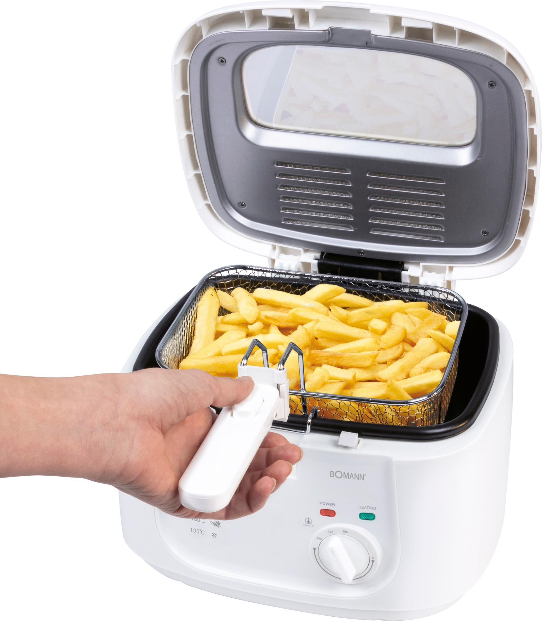 BOMANN Fritteuse »FR 6051 CB«, 1800 W, Fassungsvermögen 2,5 L thumbnail