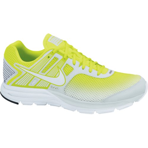 Nike Men's ZM Structure+ 16 Breathe Running Shoes-Volt/White/Pure Platinum-10
