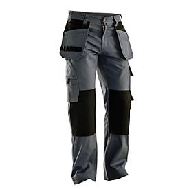 Bundhose Jobman 2312 PRACTICAL, Mit Knie- & Holstertaschen, Dunkelgrau I Schwarz, Gr. 52
