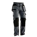 Bundhose Jobman 2312 PRACTICAL, Mit Knie- & Holstertaschen, Dunkelgrau I Schwarz, Gr. 52 thumbnail