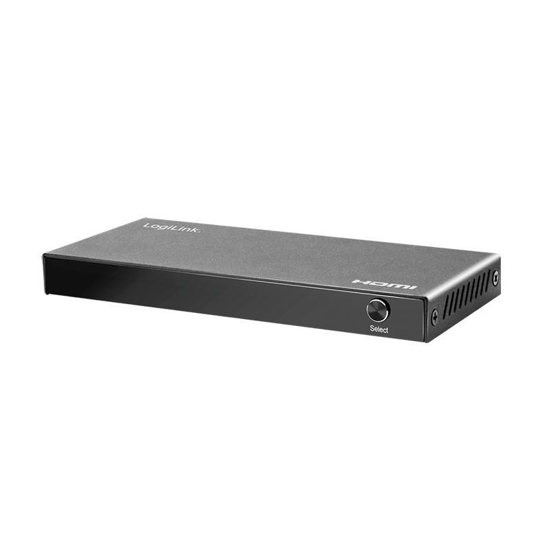 LogiLink HDMI Switch. 4x1-Port. 4K/60 Hz. HDCP. HDR. CEC. RC