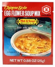 Kikkoman Egg Flower Soup Hot & Sour 12x 0.88Oz