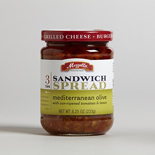 Mezzetta Mediterranean Olive Sandwich Spread 8.25 (Pack of 3)