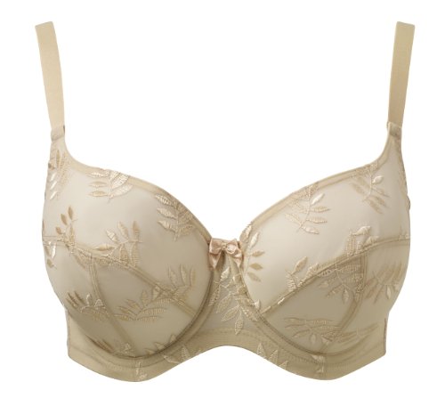 Panache Womens Tango Balconette Bra - Beige - Size 32F thumbnail