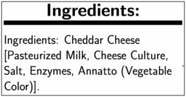 Sargento Sliced Mild Cheddar Cheese, 0.5 Ounce - 360 per Pack -- 12 Packs per Case. thumbnail