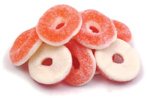 Gummy Watermelon Rings - 9oz Tub