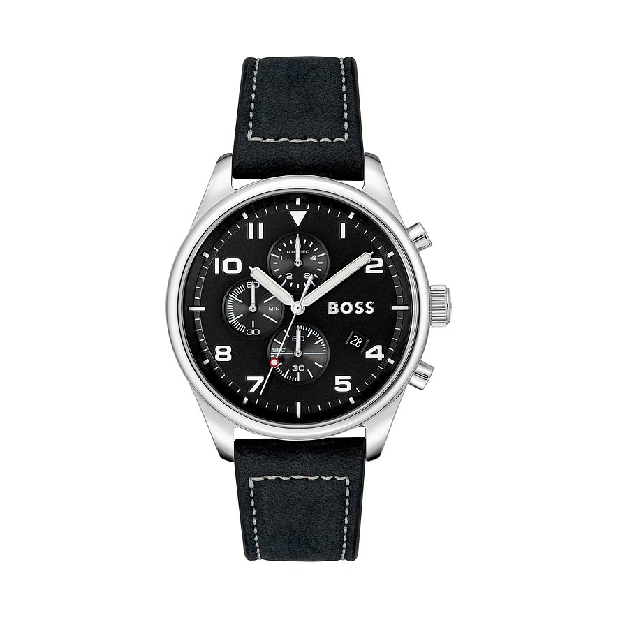 Luxury Leather Dress Watch