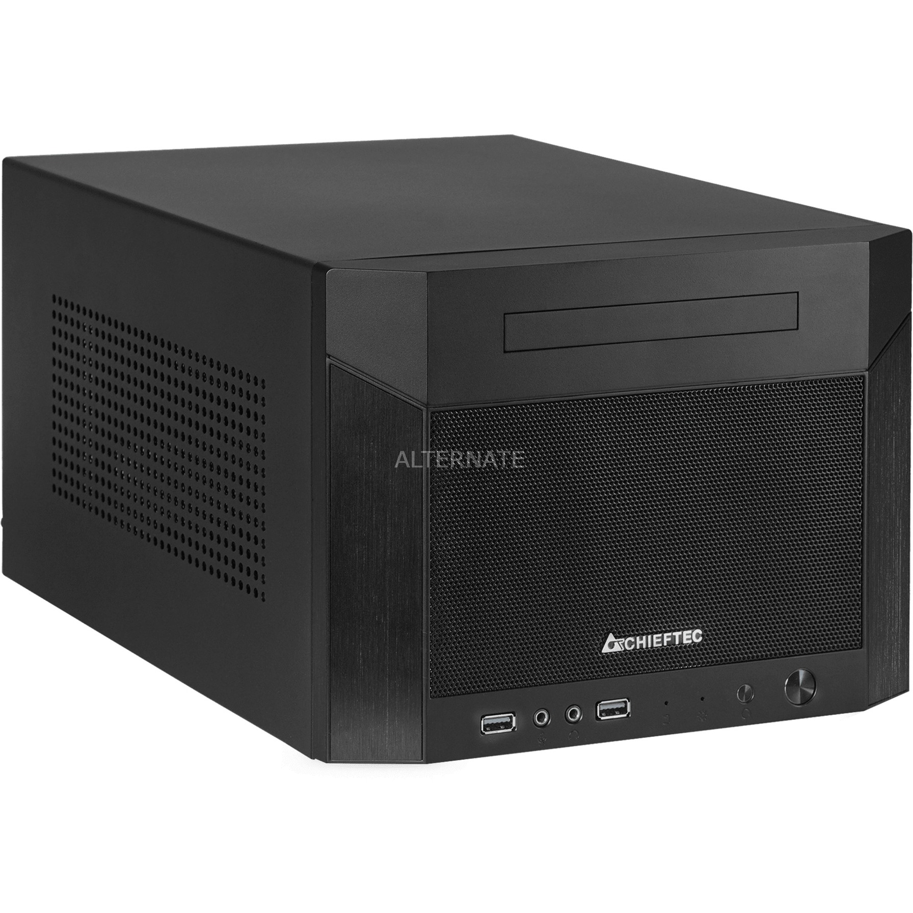 Chieftec CN-01B-OP Computer Case Cube Black