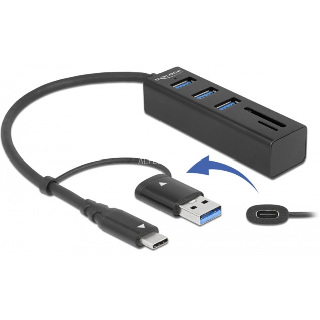 DeLOCK 63859 Notebook Dock/port Replicator USB 3.2 Gen 1 (3.1 Gen...