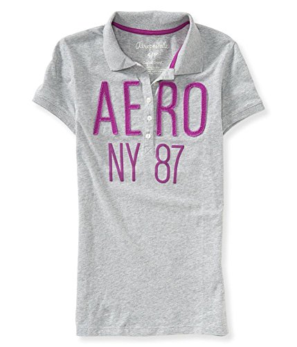 Aeropostale Womens Aero NY 87 Polo Shirt 052 S