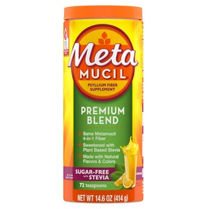Meta Mucil Psyllium Fiber Premium Blend Sugar Free With Stevia