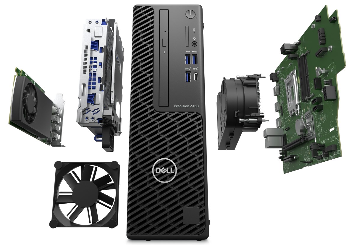 Dell Precision 3460 SF I7/16/512/T1000/W10P+W11P thumbnail