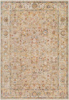 MNI2313-67RD 6 Ft. 7 in. Mona Lisa MNI-2313 Round Machine Woven Rug - Multi Color