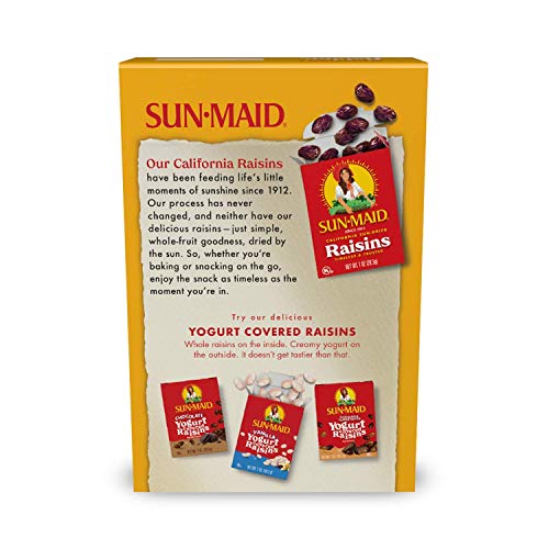 Sun-Maid California Dried Golden Raisins, No Added Sugar, Naturally Sweet Dried Fruit, 15 Ounce (3) thumbnail