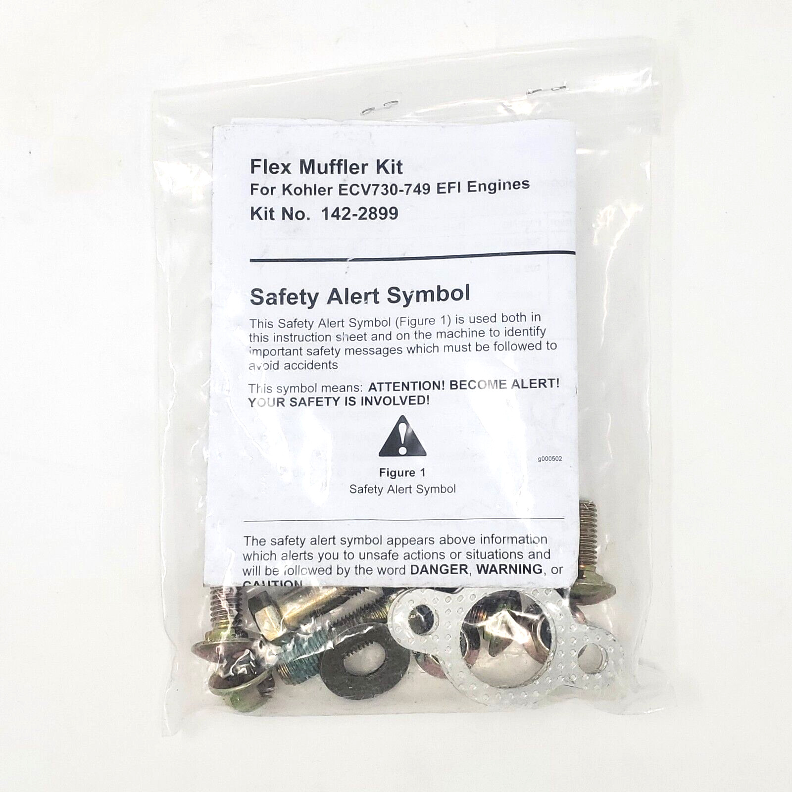 Genuine Exmark 142-6858 Muffler Kit Lazer Z E S X Z Series OEM thumbnail