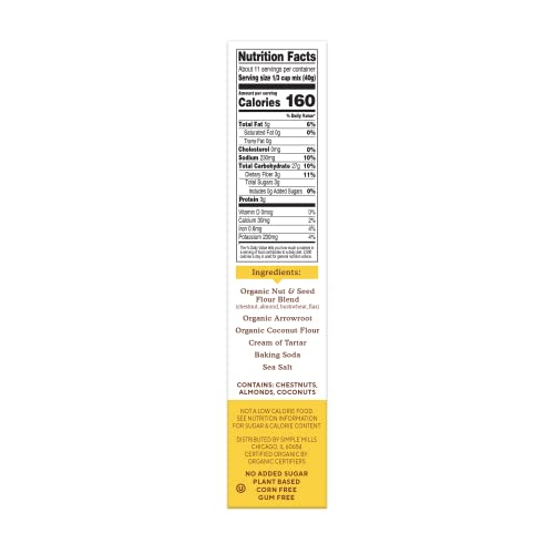 Simple Mills, Organic Purpose Nut and Seed Flour Baking Mix, 16 Oz (Case of 6) thumbnail