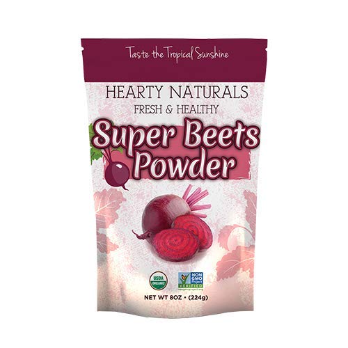 Hearty Naturals Organic Super Beets Powder (8 Oz)