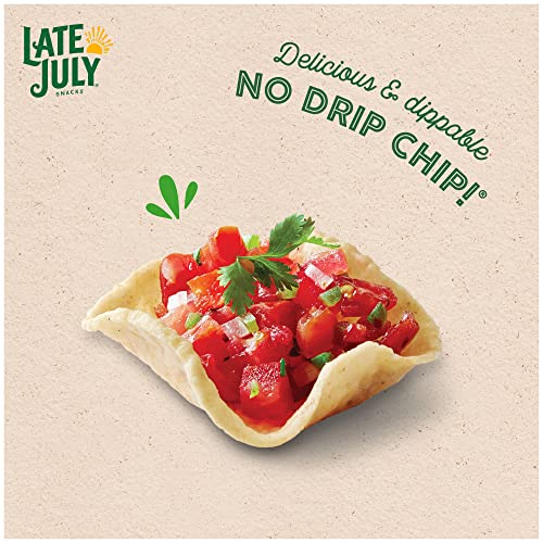 Late July Organic Sea Salt Dippers Tortilla Chips - 7.4oz thumbnail