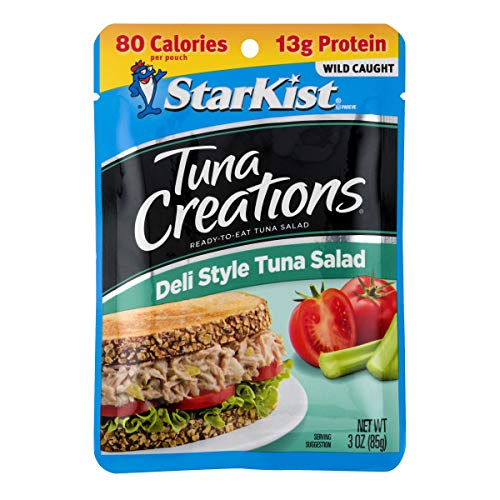 StarKist Ready-to-Eat Tuna Salad, Original Deli Style, 3 Oz Pouch (Pack of 24) (Packaging May Vary)